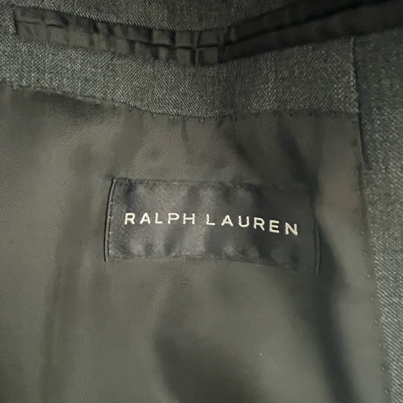 Men's Ralph Lauren Gray Wool Blazer - Picture 5 of 5